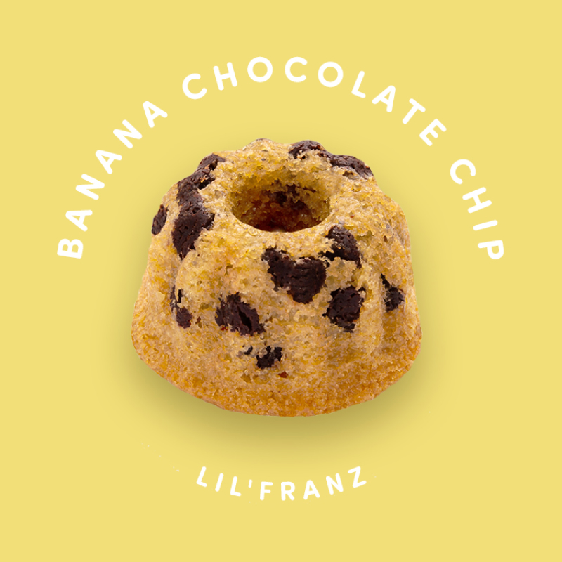 Banana Chocolate Chip Mini Cake
