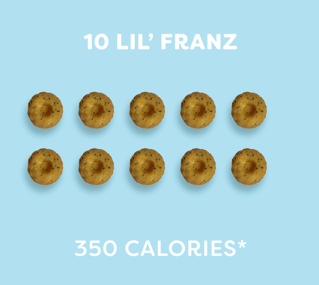 one Franz Cake Bite - 35 calories
