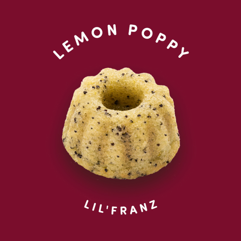 Lemon Poppy Mini Cake